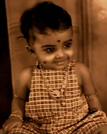 ꯐꯥꯏꯜ:Rekha as an infant.png