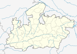 Maihar on a map of Madhya Pradesh