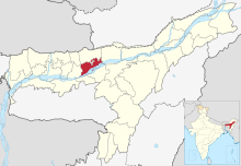 ꯐꯥꯏꯜ:Darrang in Assam (India).svg