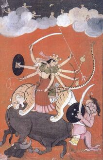 ꯐꯥꯏꯜ:Durga Mahisasuramardini.JPG