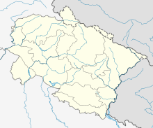 ꯐꯥꯏꯜ:India Uttarakhand location map.svg